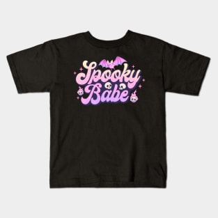 spooky babe Kids T-Shirt